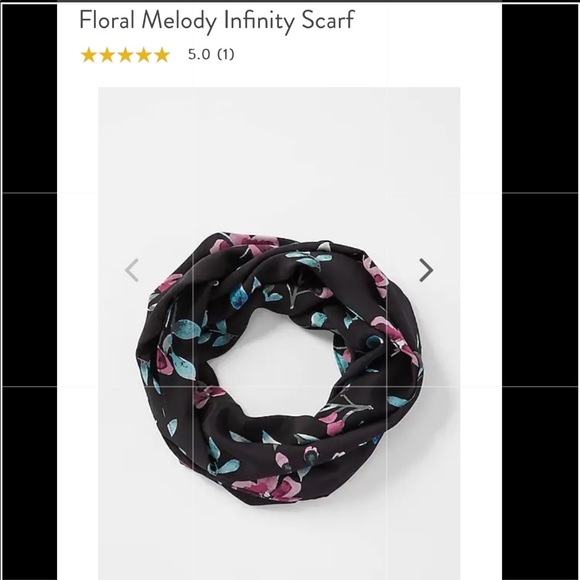 J.Jill floral melody infinity scarf